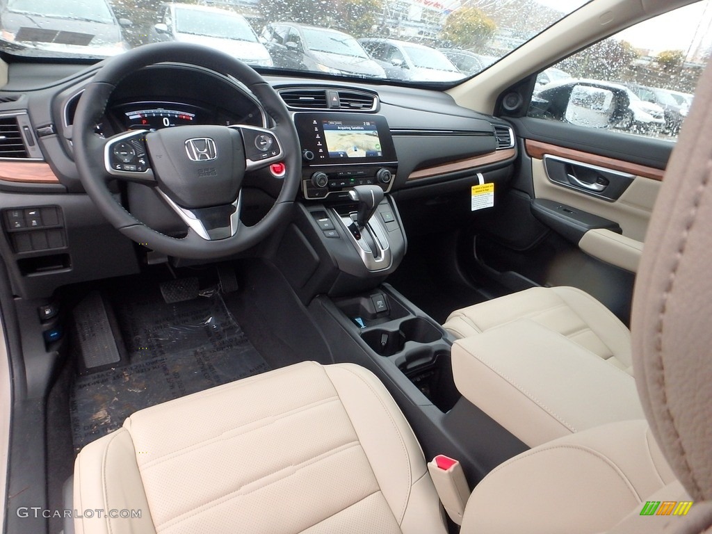 Ivory Interior 2017 Honda CR-V EX-L AWD Photo #118416046