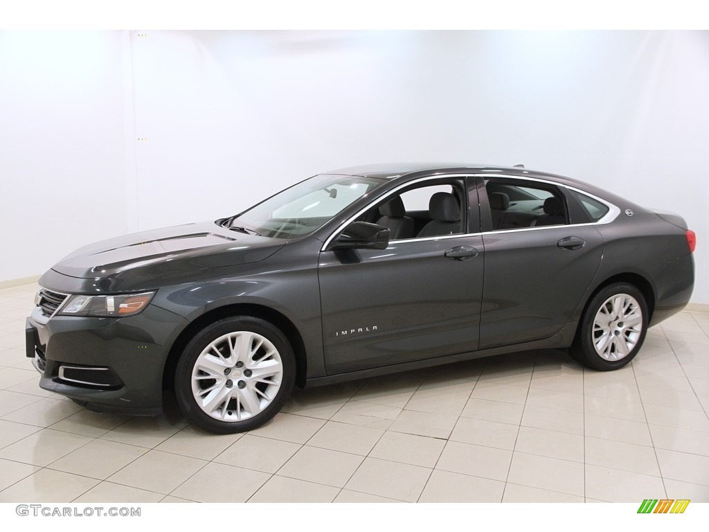 2014 Impala LS - Ashen Gray Metallic / Jet Black/Dark Titanium photo #3