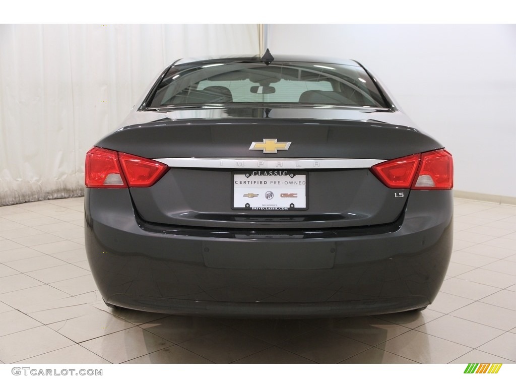 2014 Impala LS - Ashen Gray Metallic / Jet Black/Dark Titanium photo #16
