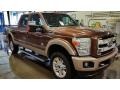 2011 Golden Bronze Metallic Ford F250 Super Duty King Ranch Crew Cab 4x4  photo #5