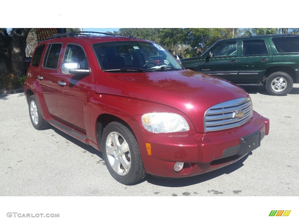 2007 HHR LT - Sport Red Metallic / Cashmere Beige photo #1