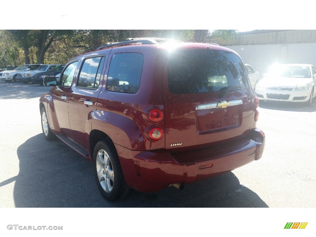 2007 HHR LT - Sport Red Metallic / Cashmere Beige photo #5