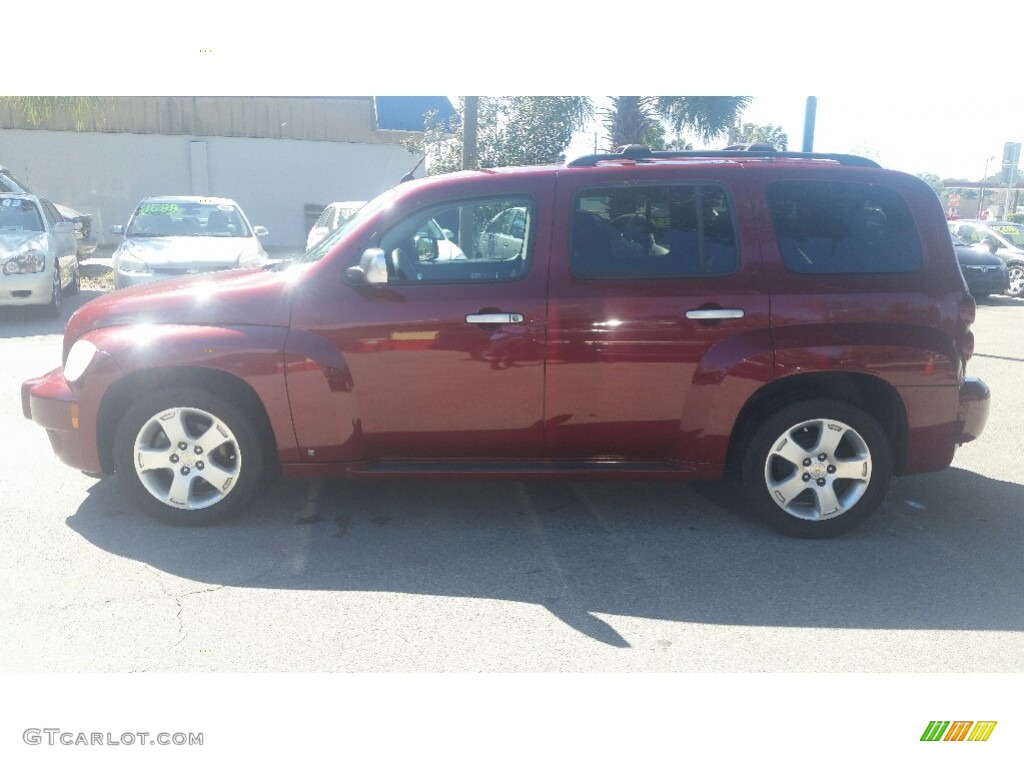 2007 HHR LT - Sport Red Metallic / Cashmere Beige photo #6