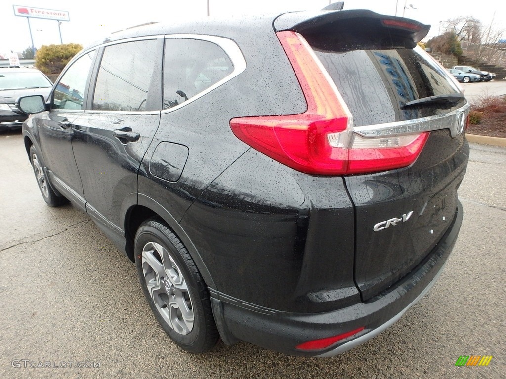 2017 CR-V EX-L AWD - Crystal Black Pearl / Black photo #2