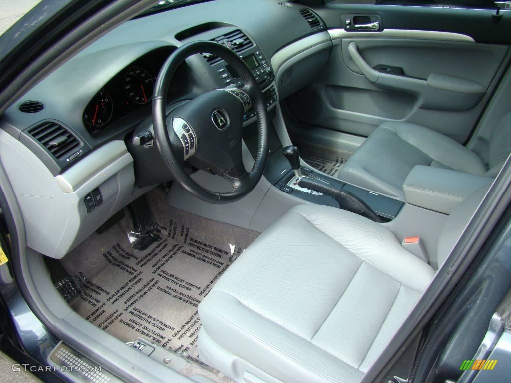 2005 TSX Sedan - Carbon Gray Pearl / Quartz photo #8