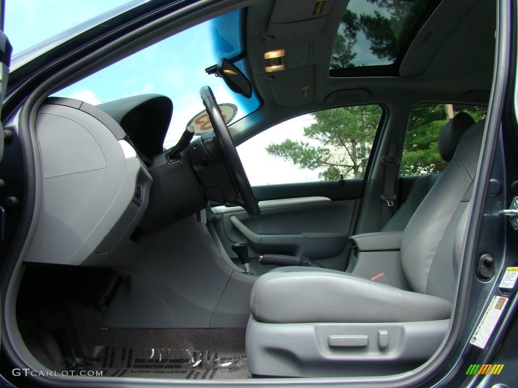 2005 TSX Sedan - Carbon Gray Pearl / Quartz photo #9