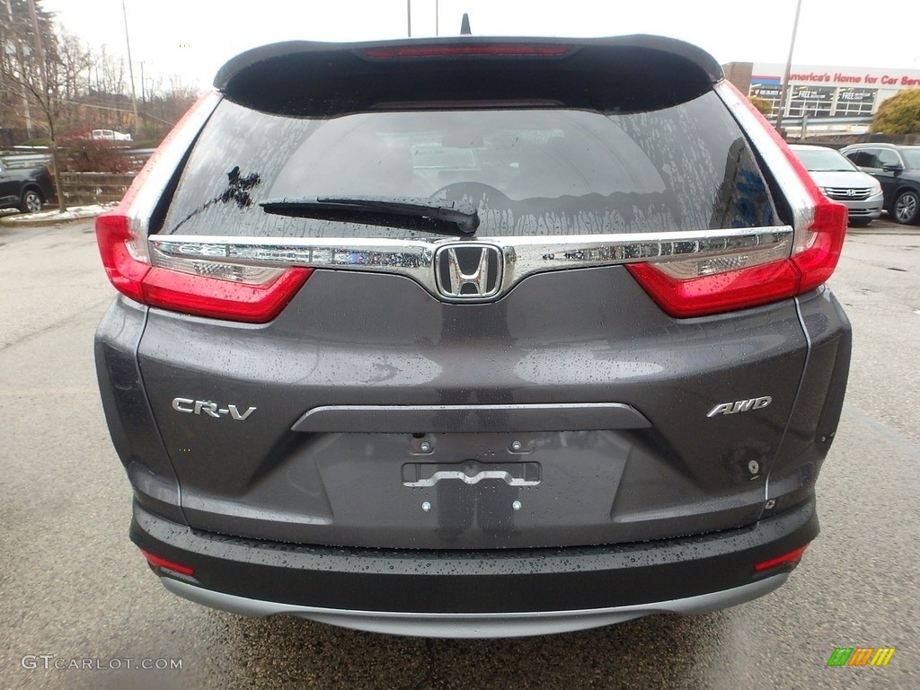 2017 CR-V EX-L AWD - Modern Steel Metallic / Gray photo #3