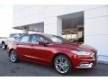 Ruby Red 2017 Ford Fusion S