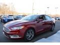 2017 Ruby Red Ford Fusion S  photo #3