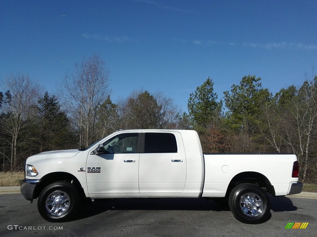 Bright White 2017 Ram 2500 SLT Mega Cab 4x4 Exterior Photo #118419511