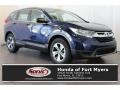 2017 Obsidian Blue Pearl Honda CR-V LX  photo #1