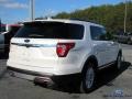 2017 White Platinum Ford Explorer XLT  photo #5