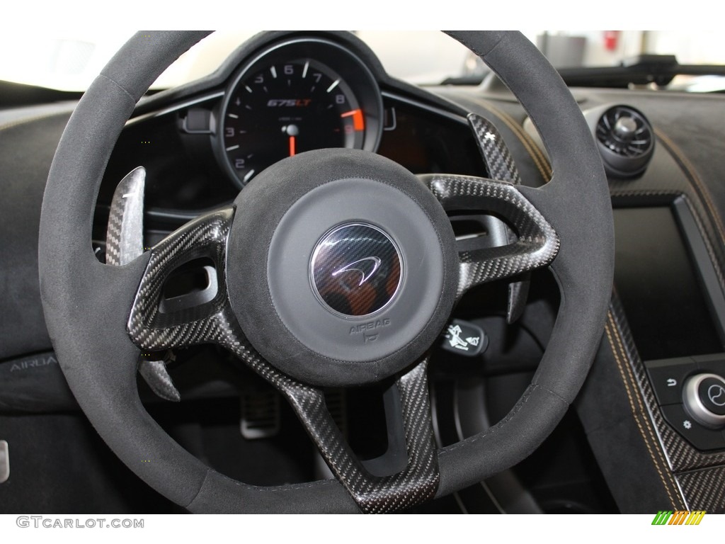 2016 McLaren 675LT Coupe Steering Wheel Photos