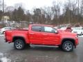 2017 Red Hot Chevrolet Colorado Z71 Crew Cab 4x4  photo #4