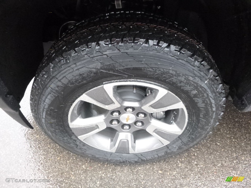 2017 Colorado Z71 Crew Cab 4x4 - Red Hot / Jet Black photo #9