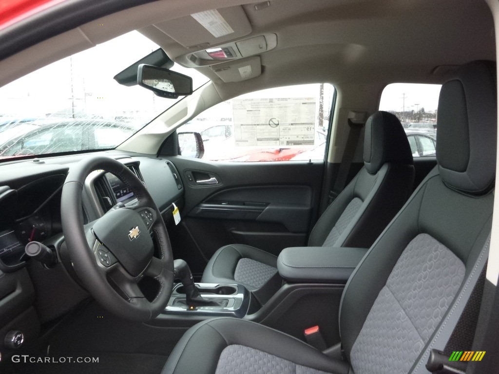 2017 Colorado Z71 Crew Cab 4x4 - Red Hot / Jet Black photo #10