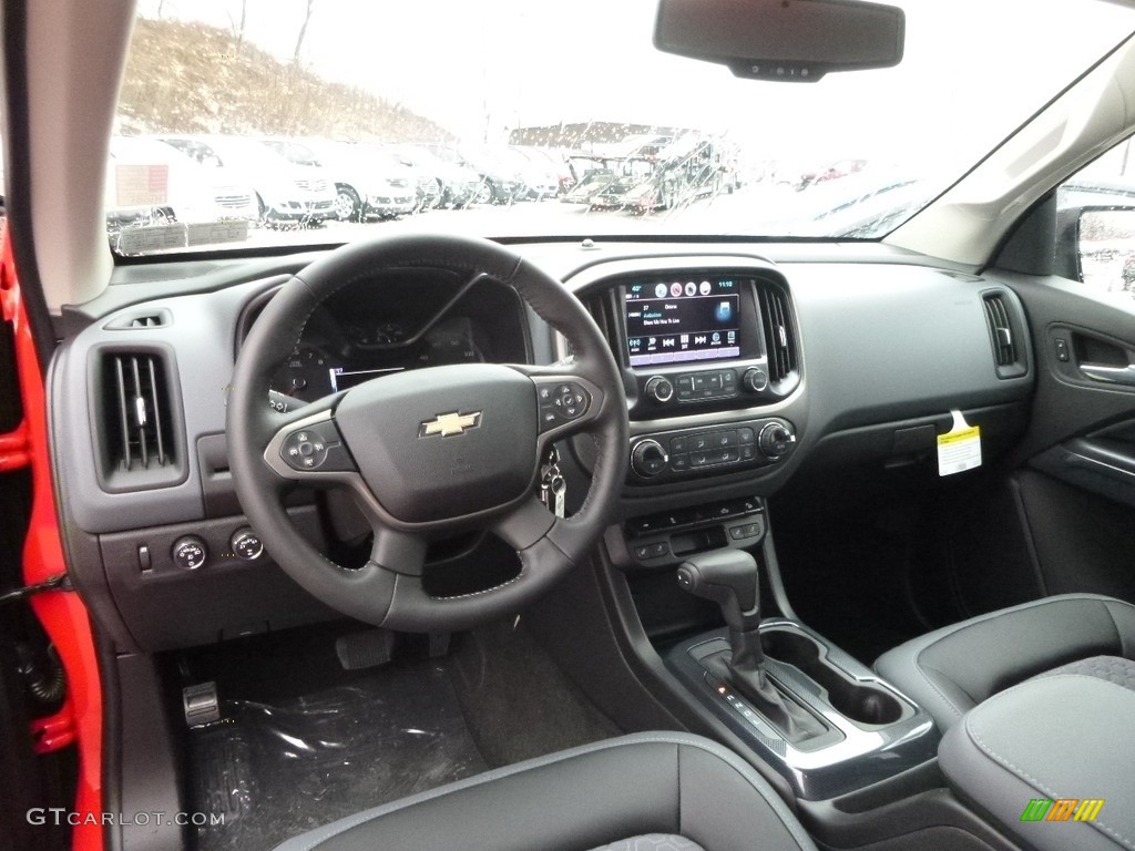 2017 Colorado Z71 Crew Cab 4x4 - Red Hot / Jet Black photo #12