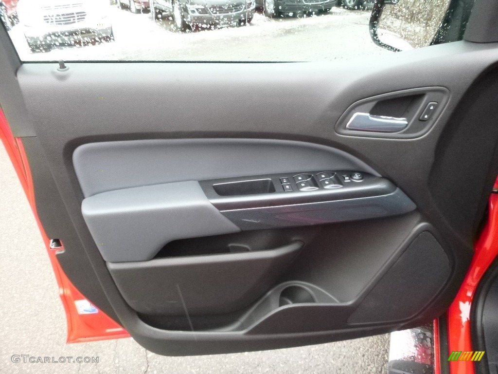 2017 Colorado Z71 Crew Cab 4x4 - Red Hot / Jet Black photo #13
