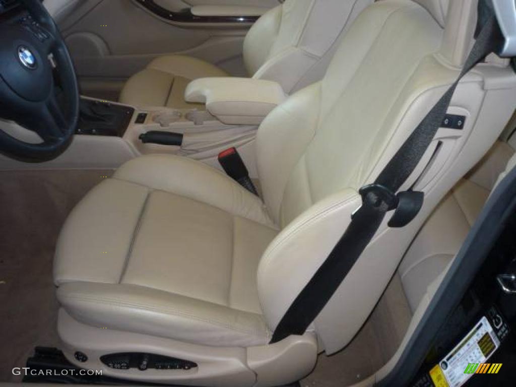 2006 3 Series 325i Convertible - Jet Black / Sand photo #8