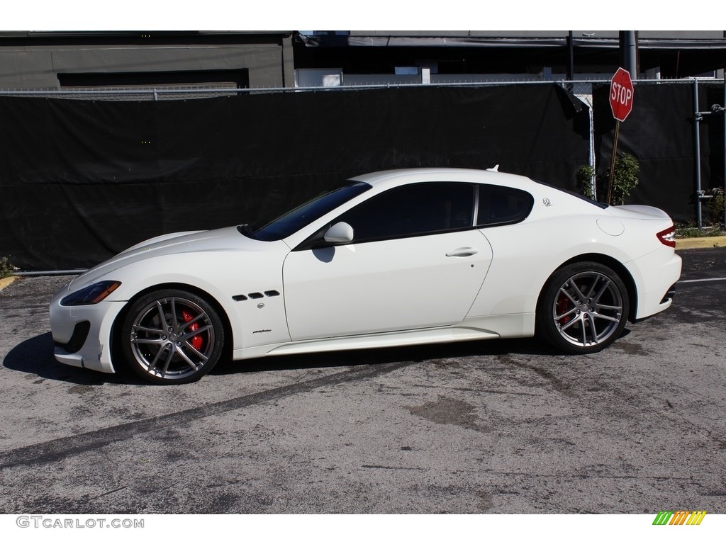 Bianco Birdcage (Pearl White) 2015 Maserati GranTurismo MC Coupe Exterior Photo #118425565