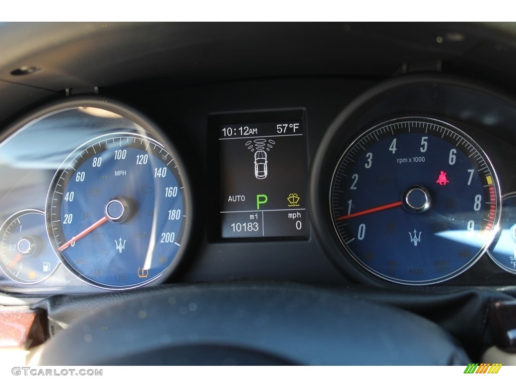 2015 Maserati GranTurismo MC Coupe Gauges Photos