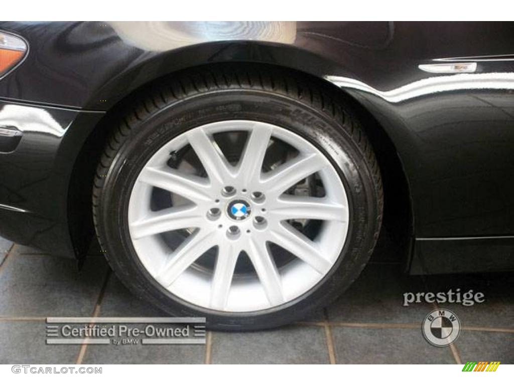 2006 7 Series 750Li Sedan - Jet Black / Black/Black photo #8