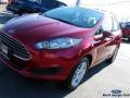 2017 Ruby Red Ford Fiesta SE Sedan  photo #32