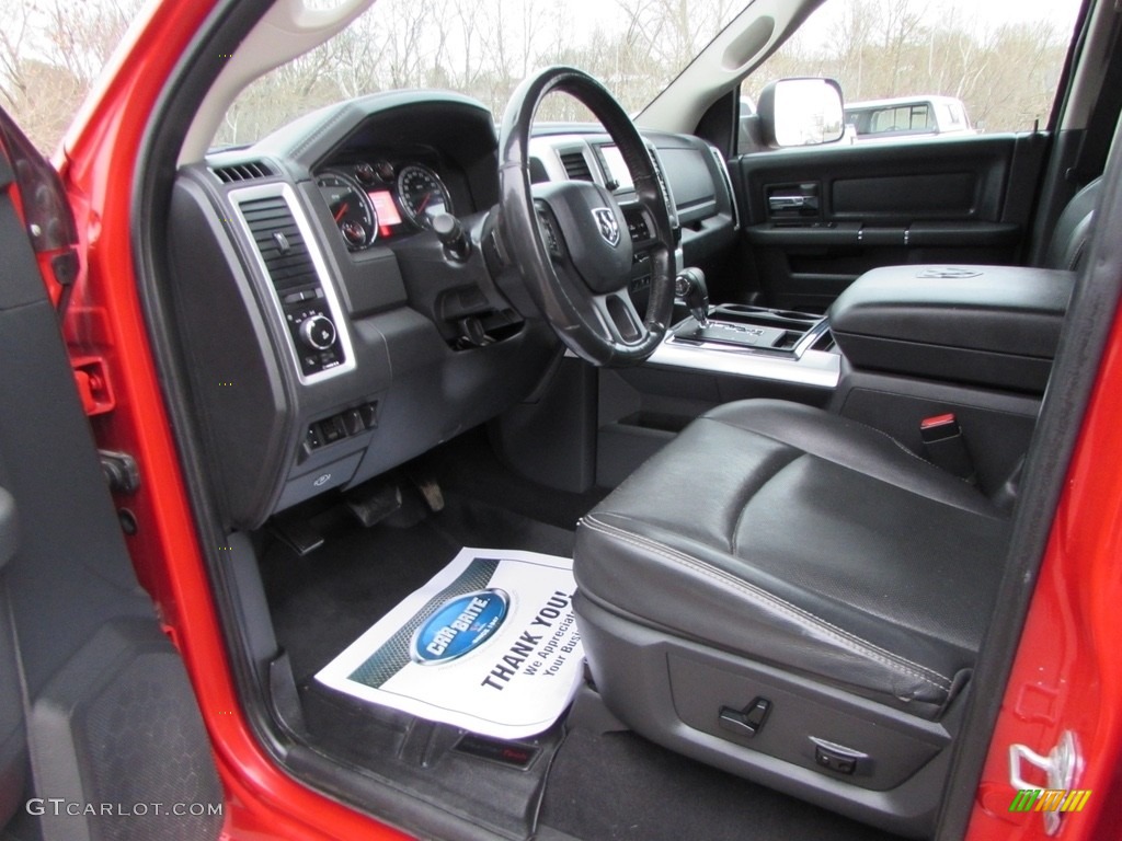 2012 Ram 1500 Sport Quad Cab 4x4 - Flame Red / Dark Slate Gray photo #26