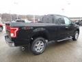 2017 Shadow Black Ford F150 XLT SuperCab 4x4  photo #2