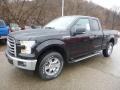 2017 Shadow Black Ford F150 XLT SuperCab 4x4  photo #6