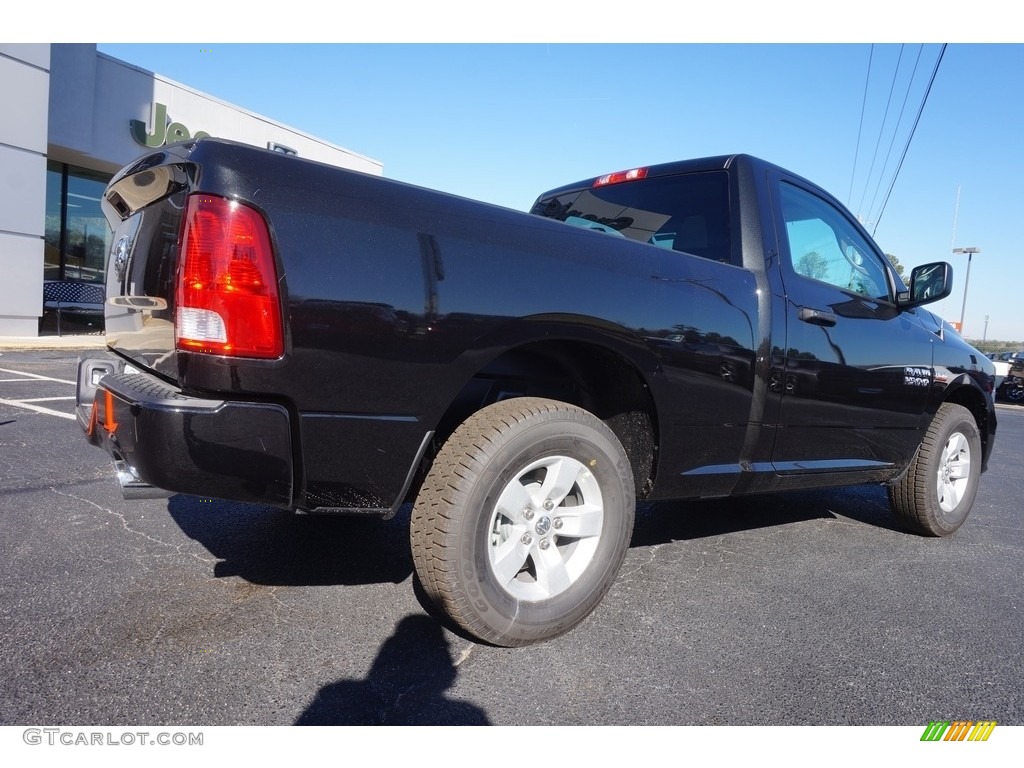 2017 1500 Express Regular Cab - Brilliant Black Crystal Pearl / Black/Diesel Gray photo #7
