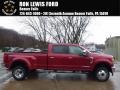 2017 Ruby Red Ford F350 Super Duty Lariat Crew Cab 4x4  photo #1
