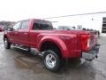 2017 Ruby Red Ford F350 Super Duty Lariat Crew Cab 4x4  photo #4