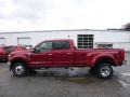 2017 Ruby Red Ford F350 Super Duty Lariat Crew Cab 4x4  photo #5