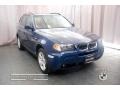 Mystic Blue Metallic - X3 3.0i Photo No. 7