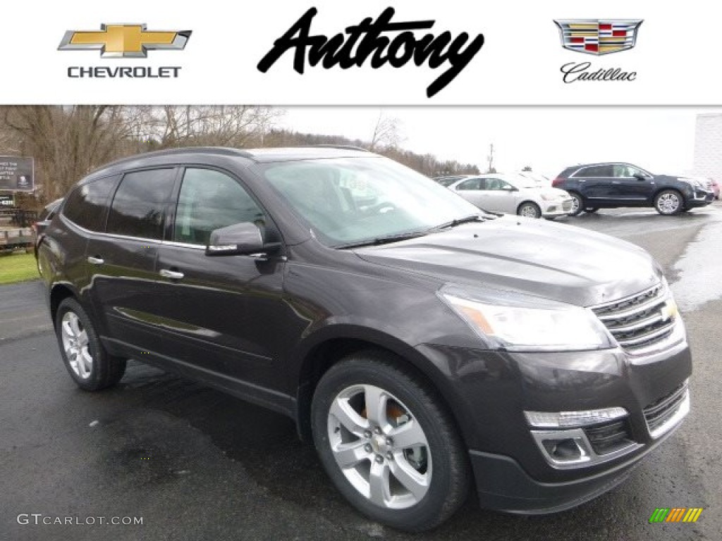2017 Traverse LT AWD - Tungsten Metallic / Ebony photo #1