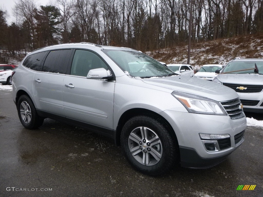 Silver Ice Metallic 2017 Chevrolet Traverse LT AWD Exterior Photo #118431049