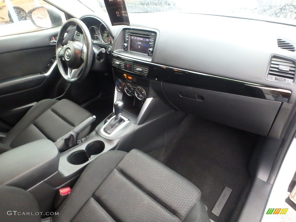 2014 CX-5 Touring AWD - Crystal White Pearl Mica / Black photo #11