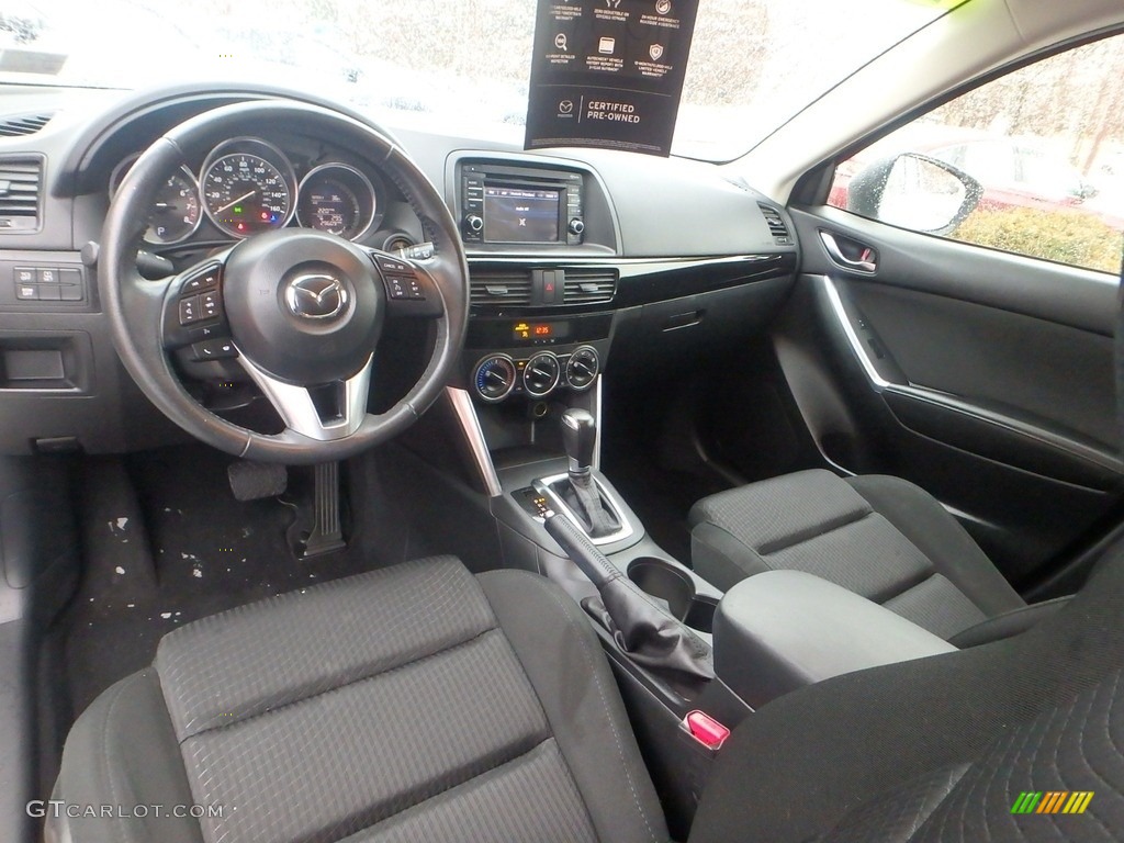 2014 CX-5 Touring AWD - Crystal White Pearl Mica / Black photo #17