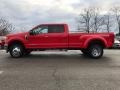 2017 Race Red Ford F350 Super Duty Lariat Crew Cab 4x4  photo #1