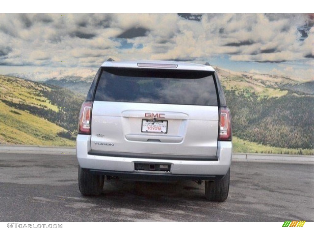 2016 Yukon SLT 4WD - Sparkling Silver Metallic / Jet Black photo #9