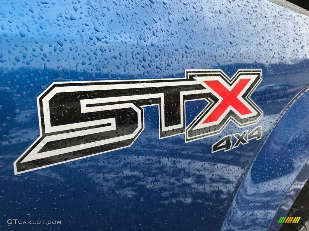 2017 F150 XL SuperCrew 4x4 - Lightning Blue / Black photo #5