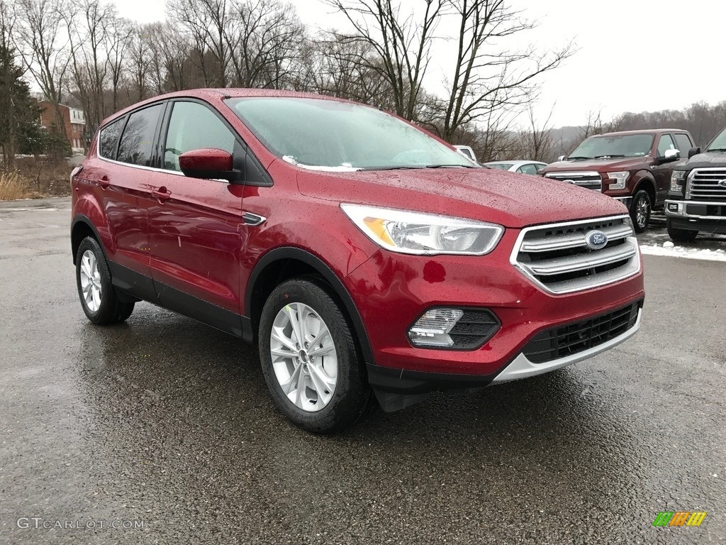2017 Escape SE 4WD - Ruby Red / Charcoal Black photo #3