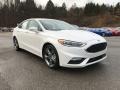 2017 White Platinum Ford Fusion Sport AWD  photo #4