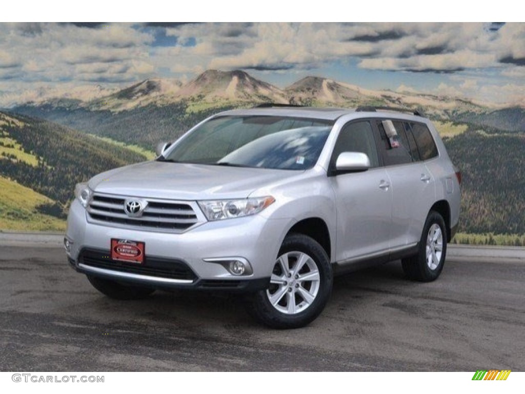 2013 Highlander SE 4WD - Classic Silver Metallic / Black photo #5