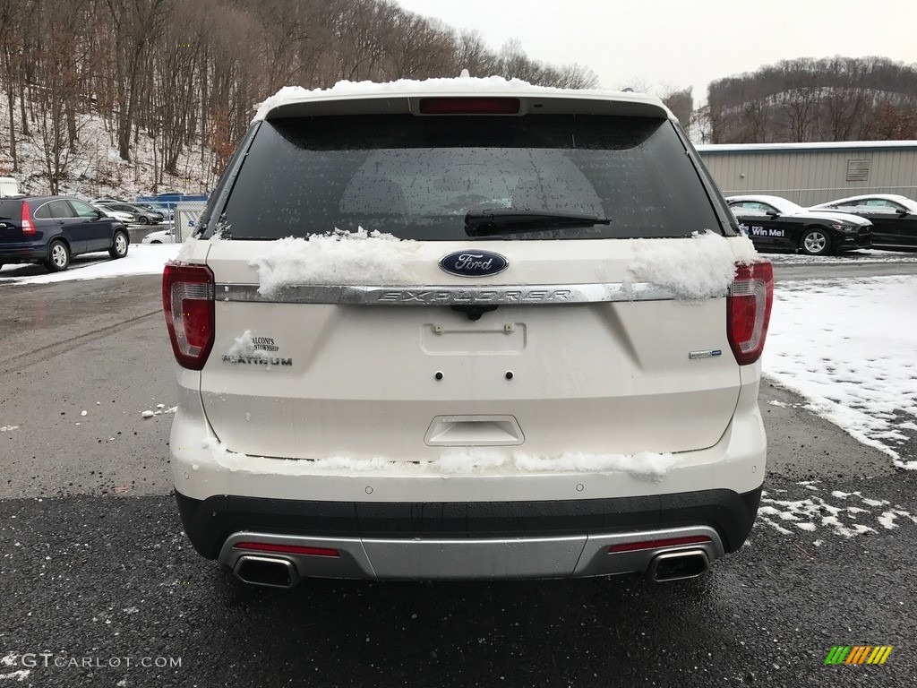 2017 Explorer Platinum 4WD - White Platinum / Medium Soft Ceramic photo #7