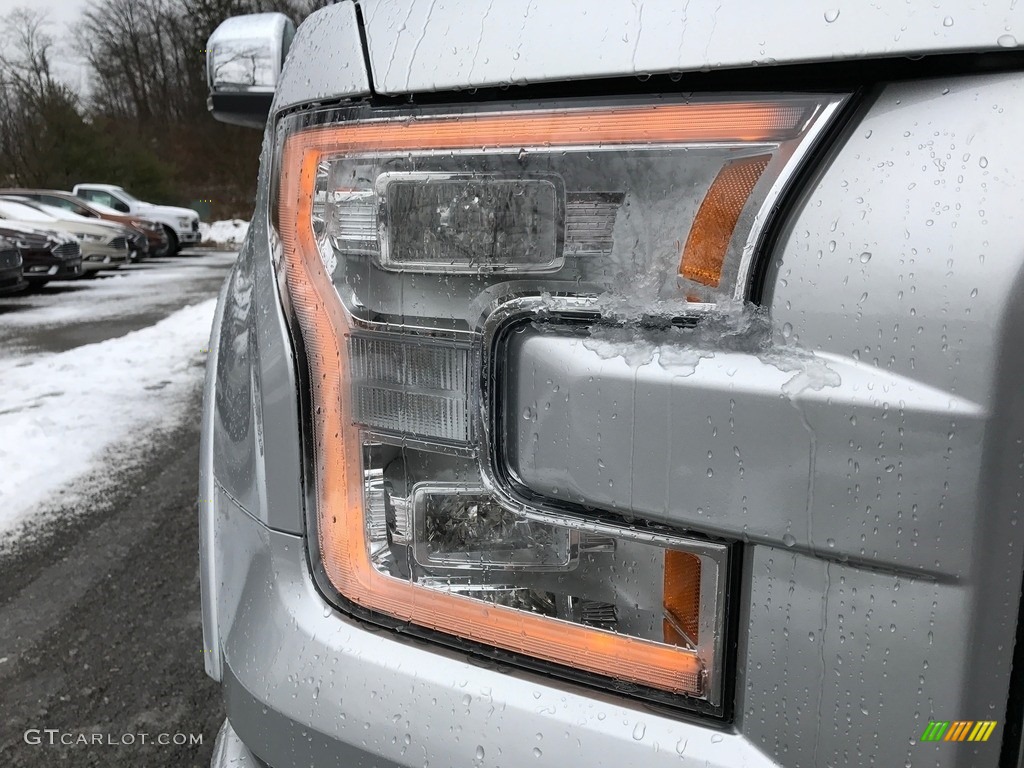 2017 F150 Platinum SuperCrew 4x4 - Ingot Silver / Black photo #3