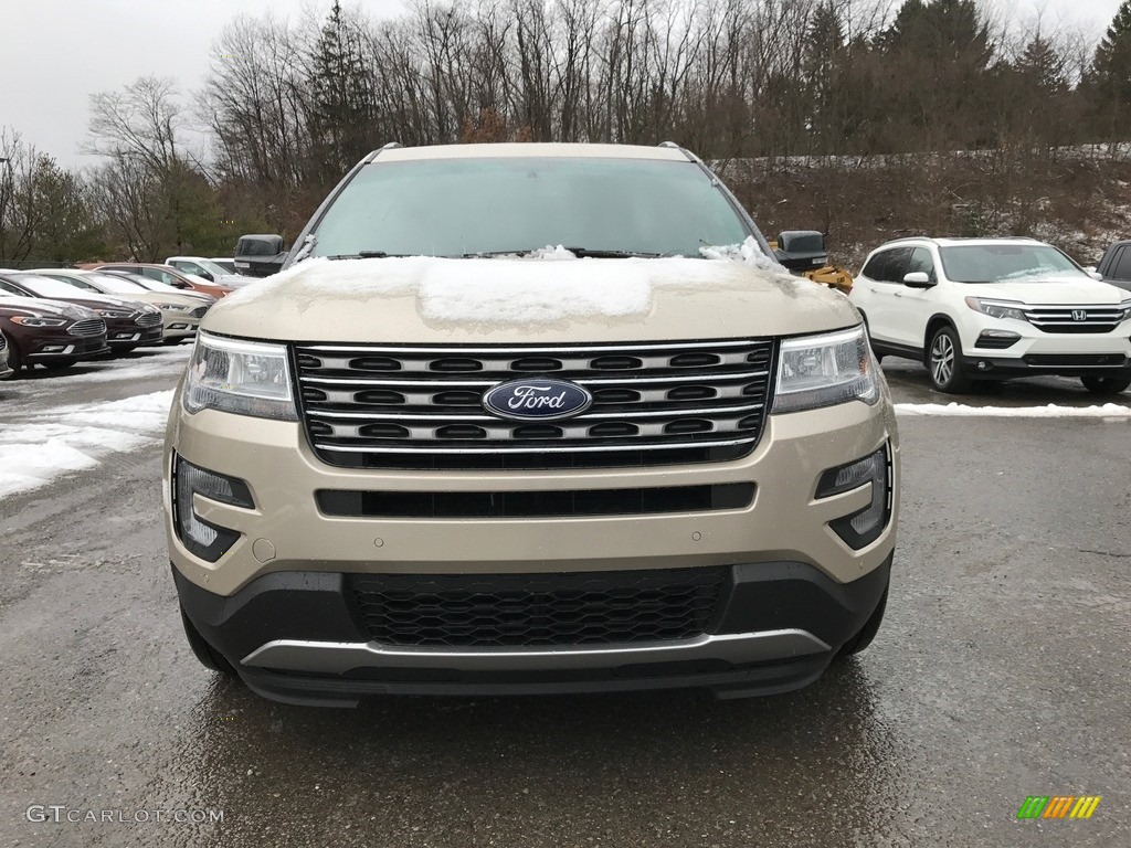 2017 Explorer XLT 4WD - White Platinum / Ebony Black photo #2