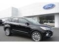 2017 Shadow Black Ford Escape Titanium  photo #1