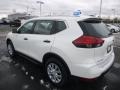 2017 Glacier White Nissan Rogue S AWD  photo #8